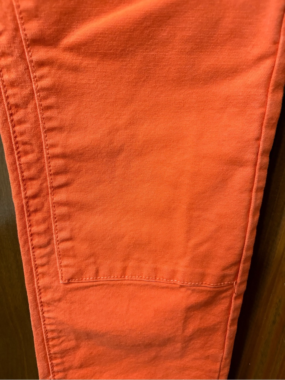 Valabasas Orange Carpenter Tapered ButtonFly Cargo Pants 38 - Picture 2 of 12